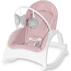 Шезлонг-гойдалка 3 в 1 Lorelli Alex with table Cameo Rose STARS